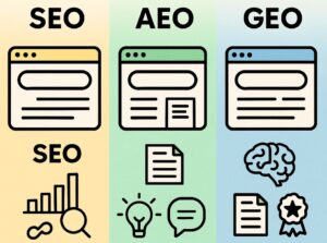 SEO vs AEO vs GEO